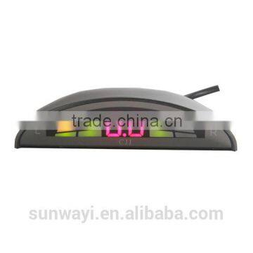 LED display Parking Sensor alarmed by Bi-Bi voice or humamn voice