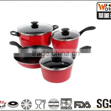 7-Pcs Ceramic Non-Stick Coating Cookware Set