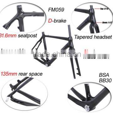 Dengfu Carbon Bike Frames FM059 With Disc Brake System photo-6
