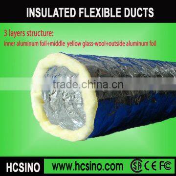 Air conditioning/HVAC System insulated flexible air pipe