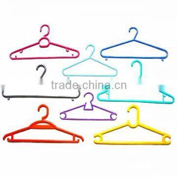 2015 new popular with good quality plastic hanger for clothes scarf
