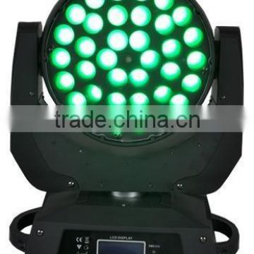 Elegant and High Quality Custom stage dj lights rgbw zoom 36x10w 4in1 led moving head zoom wash light