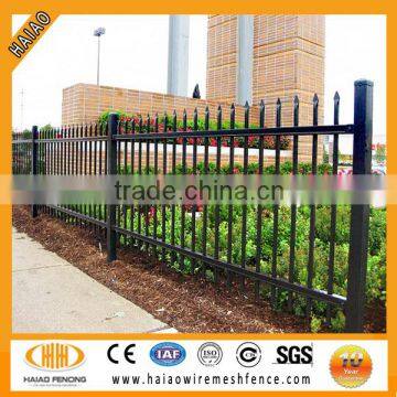 Low price high quality residential iron fence design(ISO & CE)