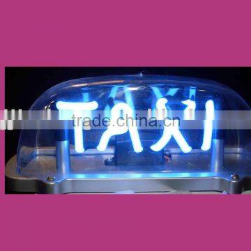 12v neon roof taxi light ce