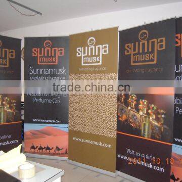 Trade Show Exhibits Usage and Aluminum Material Roll up Banner