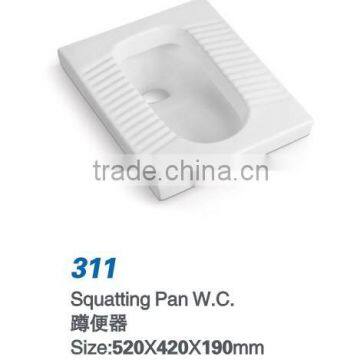 Hot Sale Cheap Price Ceramic Squatting Pan photo-3