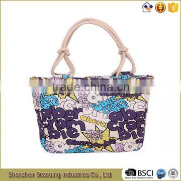 Wholesale Printing 12 Oz canvas Beach Bag