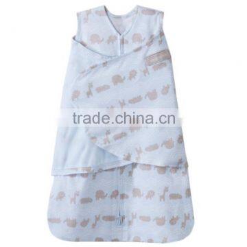 100% Cotton Adjustable Baby Swaddle Newborn Baby Muslin Blanket photo-3