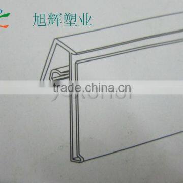 Extruded PVC Display Shelf Talker Data Strip for In-store Display
