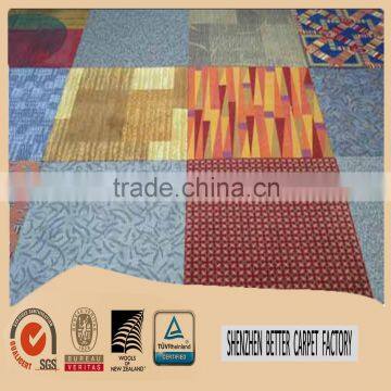 Factory directly hotel easy changing carpet tile for heavy traffic use