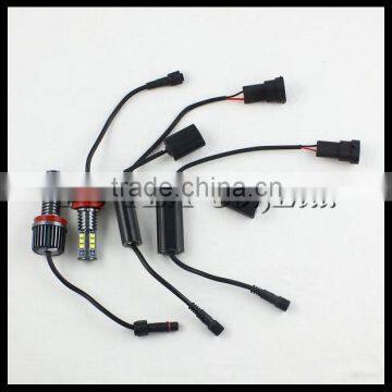 H8 120W Led Angel Eyes no Error H8 Led Halo Rings Marker Bulb 120W for Bmw E60 E90 E92 photo-3