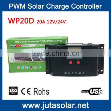 10A 20A Solar Charge Controller Price Cheap 12V 24V Auto With USB and LCD PWM Charging photo-6