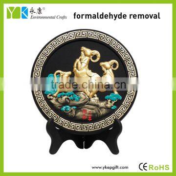 Hot sale animal three sheep Chinese traditional folk arts and crafts ideas for adults