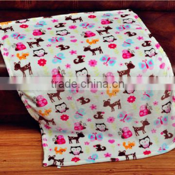 2016 hot selling cheap picnic coral fleece baby blanket