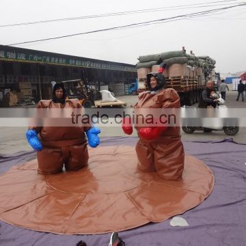 2015 hot funny foam padded sumo wrestling suits