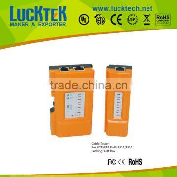 Cable Tester for network cable UTP/STP cable and RJ11 / RJ12 telephone cable