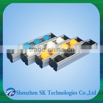 Aluminum Roller Track for Rack System Flow