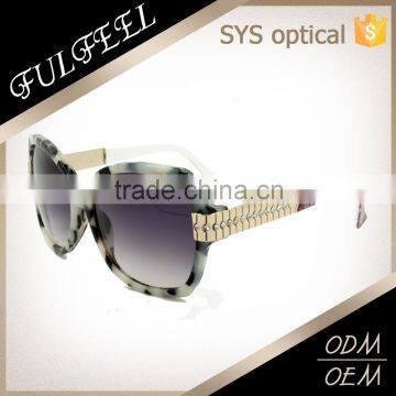 Beautiful OEM custom logo crystal ladies sunglasses