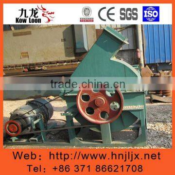 vertical feeding disc type wood chipper machine