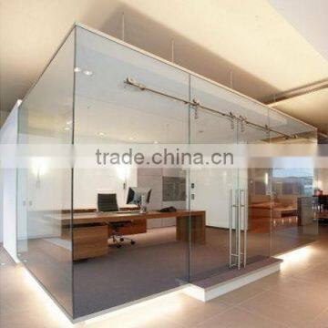 Toughened Glass Office Partition YG-P056