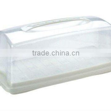 clear rectangle plastic toast box