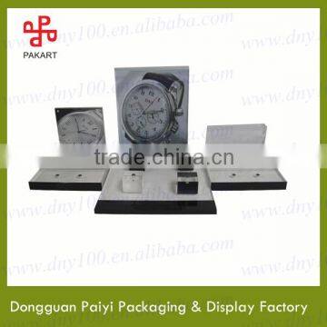 Clear hot sale acrylic watch display stand set