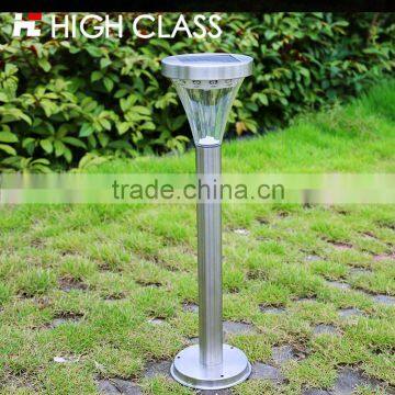 Outdoor Waterproof Stainless Steel PMMA Garden Lamp Sensor LED Solar Lawn Light photo-4