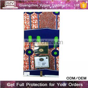 Vogue brand new styles no moq high quality 100% cotton print fabric super wax soso