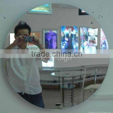 high quatity advertising magic mirror with sensors in hotel and mall