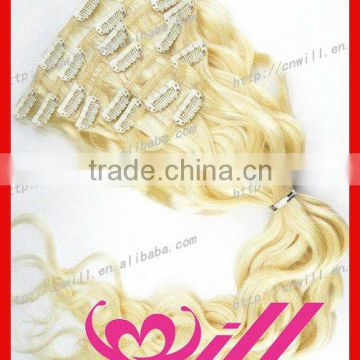 180g remy clip in hair extension human hair extension clip in