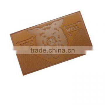 Topshop Wholsecle Hat Custom Leather Patch Logo photo-3