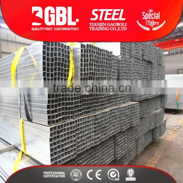 tianjin galvanized square ms pipe price per kg