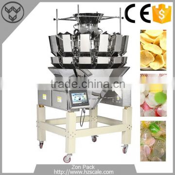 14 Heads Prawn Cracker Multihead Weigher for Small Business