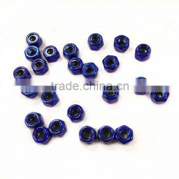 radio control toys car nuts rc accessories M2.5 nut blue