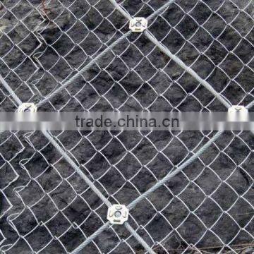 steel wire rope mesh slope protection network,