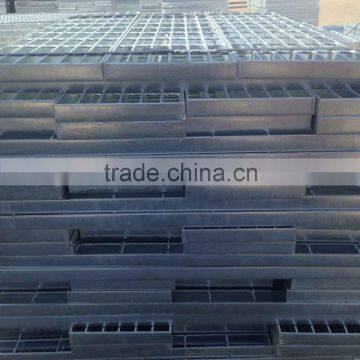 normal size for silver colored stair treads, galvanized steel grating,grating for metal staircases