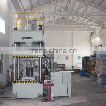 Deep Drawing Hydraulic Press ForUSA Standards Double Effect 4-Column Hydraulic Press 250tons Capacity Deep Drawing Press Machine photo-4