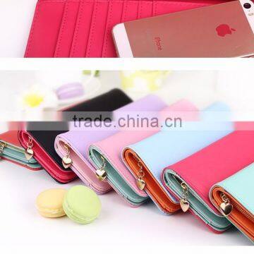 Ladys Top Brand Custom Logo Lady Leather Zipper Wallet .zippered Ladies Leather Wallet, Leather Wallet Ladies Multicolor Famous photo-5