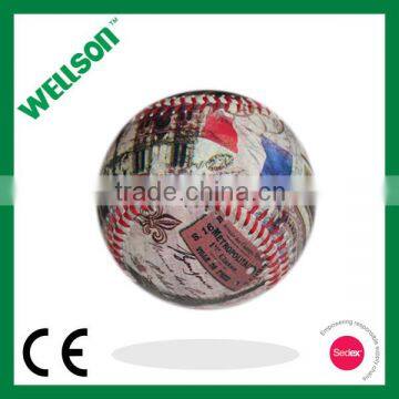 4C printed baseball
