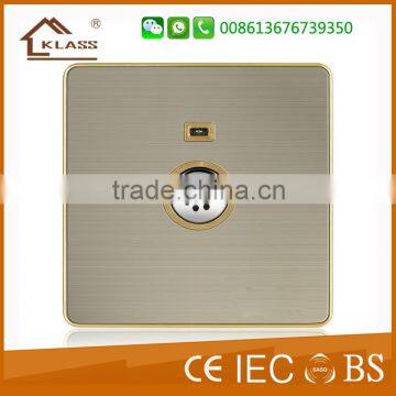 BS Standard wall switch Sound controlled switch stainless steel panel