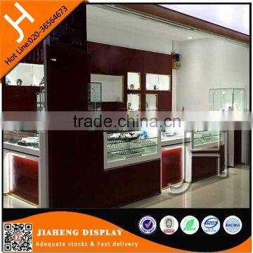 modern wall mounted acrylic display shelf