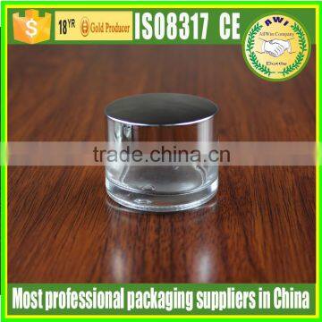 50g Glass Cosmetic Packaging Jar With Silver Lid photo-4