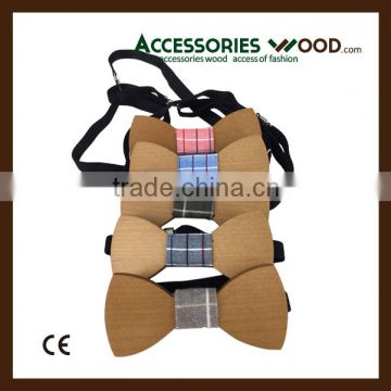 Men and woman High quality nice Wooden Bow tie for party