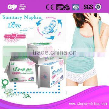 Ladies day and night anion sanitary napkin