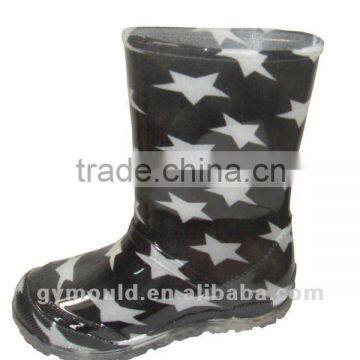 Fashion Wellies Winter Kids PVC rain boots