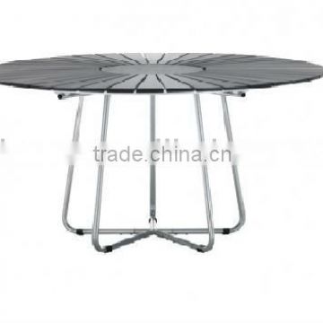 Sun Shape Stainless Steel Dining Table