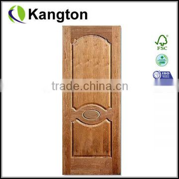 Red oak veneer HDF door skin