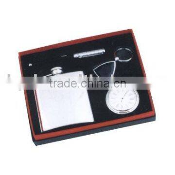 Kit Flagon(Stainless steel hip flask set)