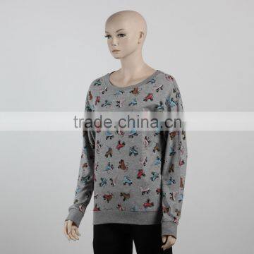 F5W14364 High Quality Wholesale Cewneck Sweatshirt Women photo-5