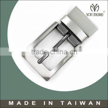 Taiwan factory price logo man stainless steel nickel 3 inch belt buckle